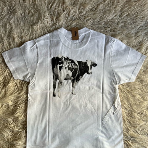 Stussy Grassfed Tee new, white, sizes S, M, L