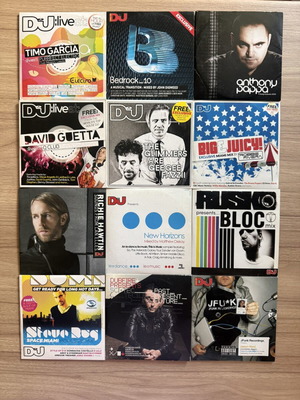 DJ Electronic Music CD Collection like new, progressive house & techno