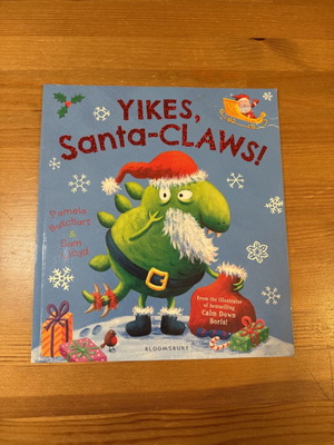 Yikes, Santa Claws! English children's book like new