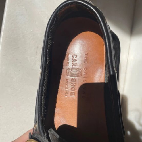 Car Shoe Men's Black Shoes Size 44 Like New