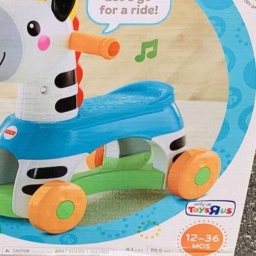 Fisher Price zebra baby walker toy