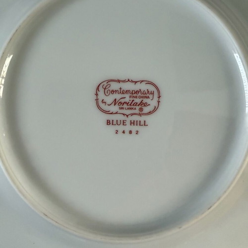 Σετ τσαγιού Noritake Blue Hill 12 τμχ σαν καινούργιο