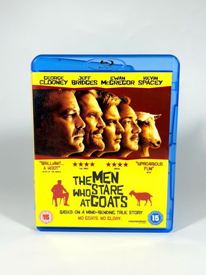 Ταινία Blu-ray The Man Who Stares At Goats σε άριστη κατάσταση με αγγλικούς υπότιτλους