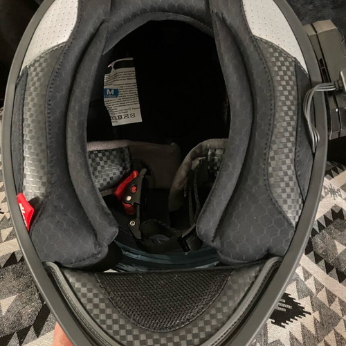 IXS 422 FG Carbon Helmet Size M Like New