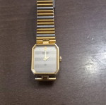 Orient Quartz vintage women's watch like new two-tone