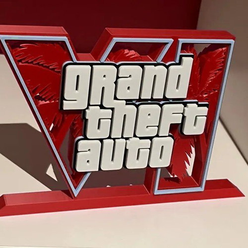 Grand Theft Auto VI stand logo like new