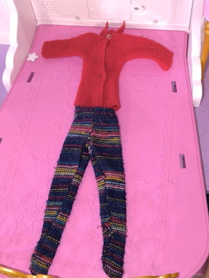 Bibi Bo clothing used, missing buttons
