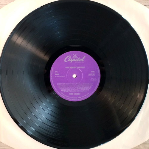 Gene Vincent Greatest vinyl near mint, rockabilly