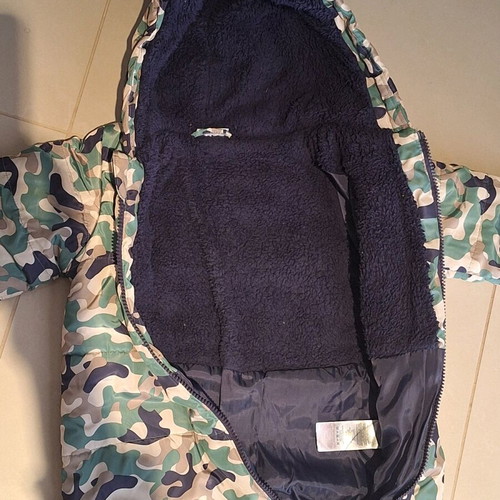 Winter overal used for 12-18 months, size 86