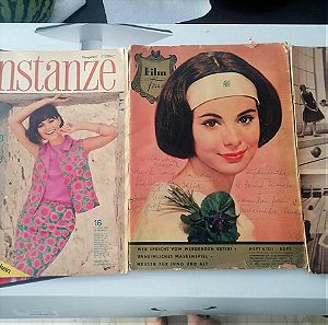 Περιοδικά (3) μόδας γερμανικά δεκαετίας 1960