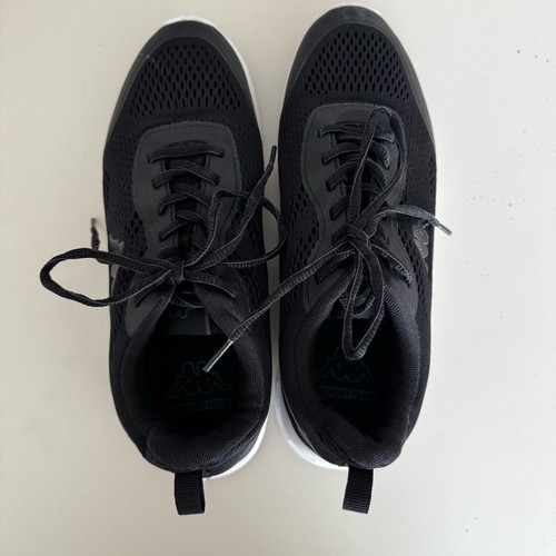 Kappa athletic shoes used, size 43, black