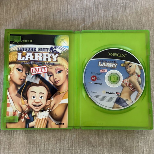 Leisure Suit Larry Uncut Xbox Original Game used, English