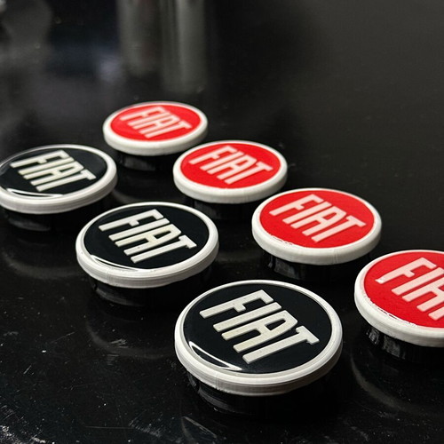 Fiat caps in any desired size, new