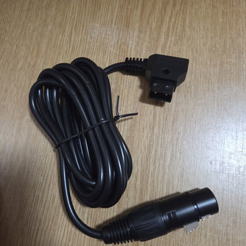 Power Cable with D-tap and XLR Connectors new