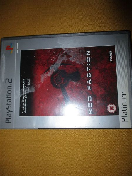  PS2 pechnidi Red Faction (platinum)
