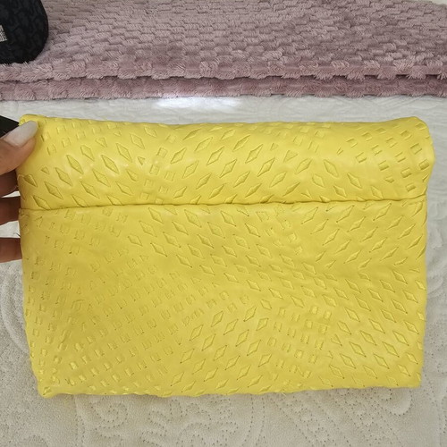Desigual Handbag Used Yellow 30x20 Envelope Style