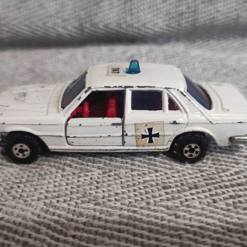 Polfi Toys Mercedes Benz 450 SEL toy car used, ambulance