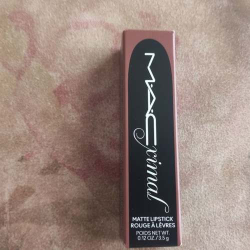Mac Xmimal Matte Lipstick 669 Warm Teddy Silky Matte new