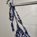 Flower summer tank καινούργιο, μπλε, μέγεθος M
