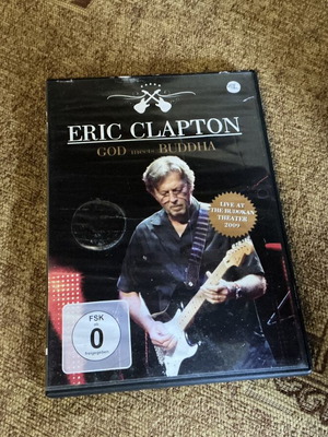 Eric Clapton God Meets Buddha DVD concert like new, rock