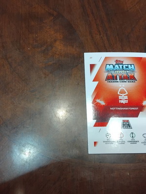 Match Attax Callum Hudson-Odoi card like new Nottingham Forest