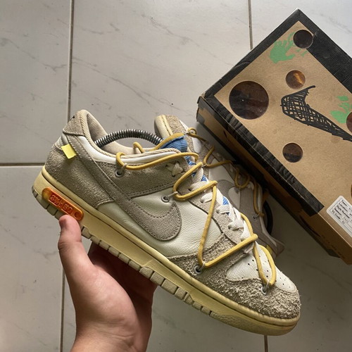 Nike x Off-White Dunk sneakers size 43, original