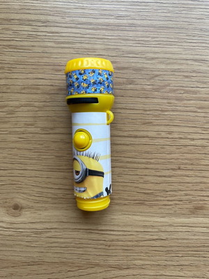 Minions flashlight used with 5 scenes from Despicable Me