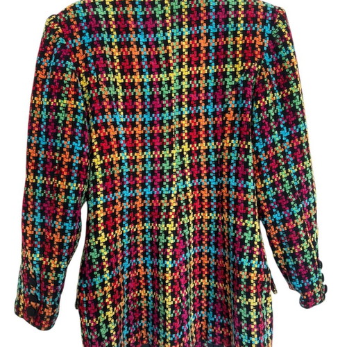 80's jacket used, multicolor, size medium