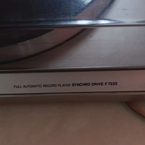 Philips F7222 Synchro Drive vintage turntable, full automatic