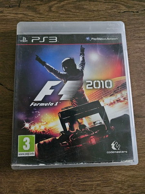 F1 2010 PlayStation 3 game used, racing sports
