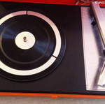 Philips 22GF210 vintage φορητό πικάπ μεταχειρισμένο, Space Age 1970s