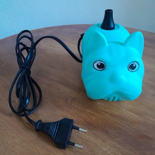 Electric balloon pump dog-shaped like new
