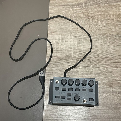 Custom Flight Simulator Autopilot and Radio Panel USB