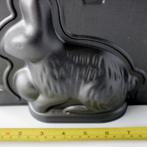 Large Cake Baking Molds with Lamb and Bunny Designs from 1970s Easter