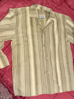 Vintage shirt Eros size L new, yellow