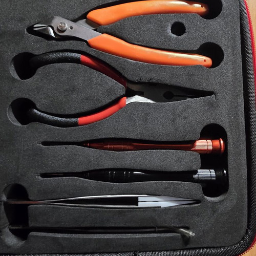 Electronic Cigarette Rebuild Tool Kit like new