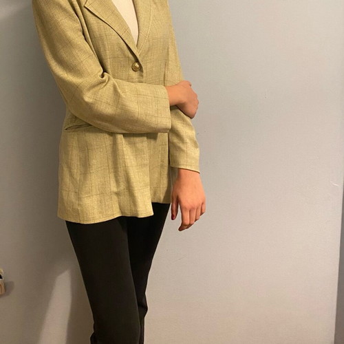 Vintage Engbers jacket like new with subtle shoulder pads