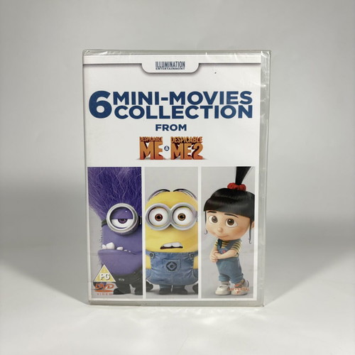 DVD 6 Mini-Movies Collection From Despicable Me & Despicable Me 2 sealed with English subtitles
