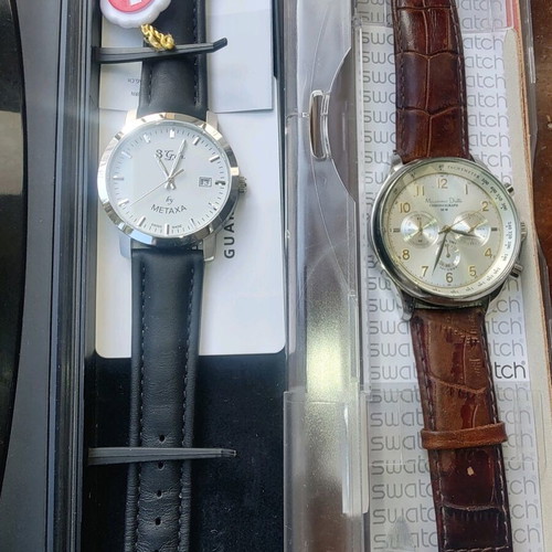 Two branded wristwatches like new