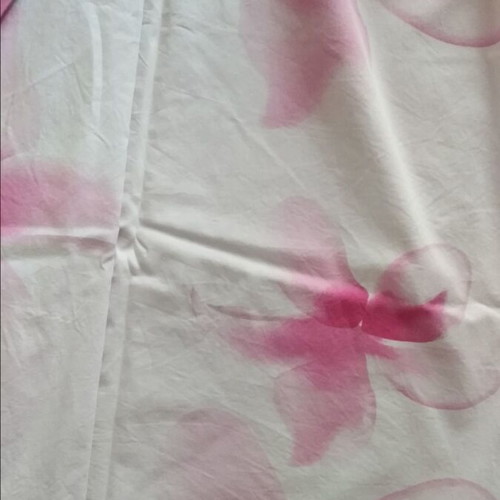 Single cotton duvet cover with pillowcase like new, approx. 155x220 cm
