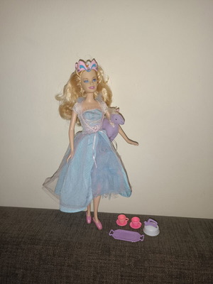 Barbie Odette Tea Party Swan Lake doll used with original dress and unicorn