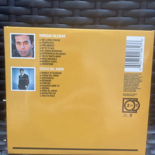 Enrique Iglesias double CD like new