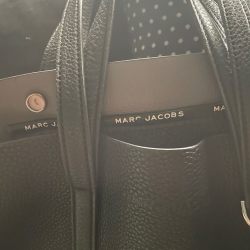 Marc Jacobs black tote bag like new, eco-leather
