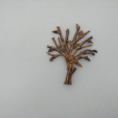 Bronze decorative sculpture used with minor scratches