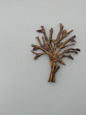 Bronze decorative sculpture used with minor scratches