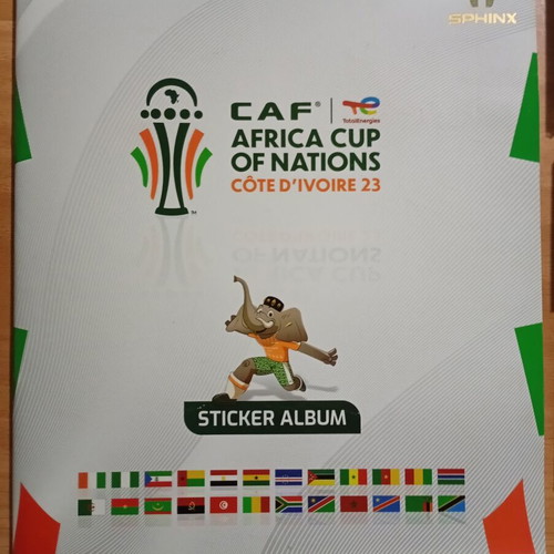 Sphinx Africa Cup of Nations 2023 Sticker Album and Complete Sticker Set new
