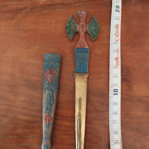 Metal letter opener