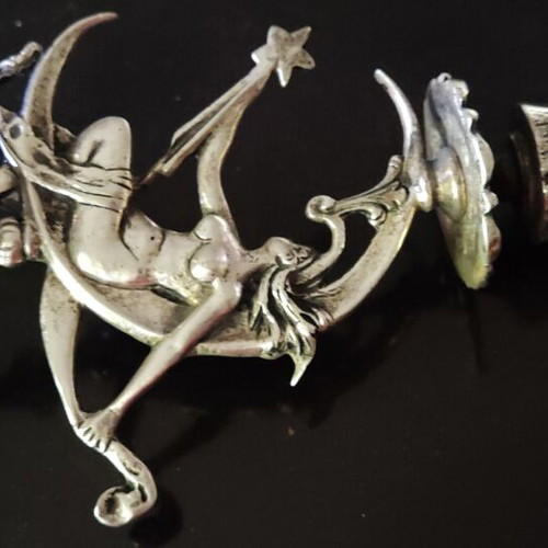White bronze candlestick like new