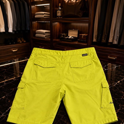 Schoffel Silvaplana Neon Green Cotton Cargo Pants Size 50 XL Like New