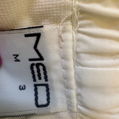 Med swim shorts size M, like new, white